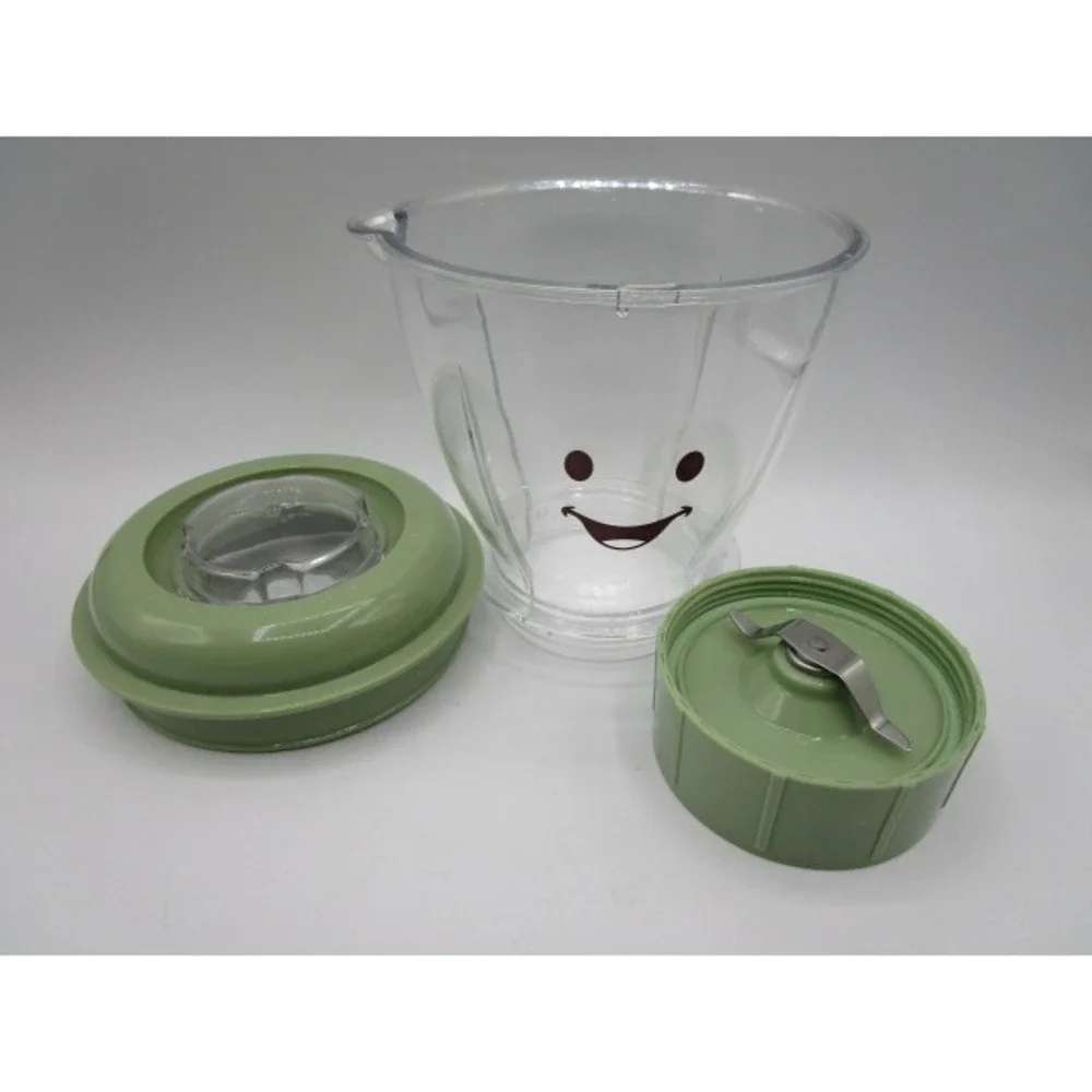 Baby Bullet Batch Bowl With 2 Piece Lid & Milling Blade Replacement Part Only